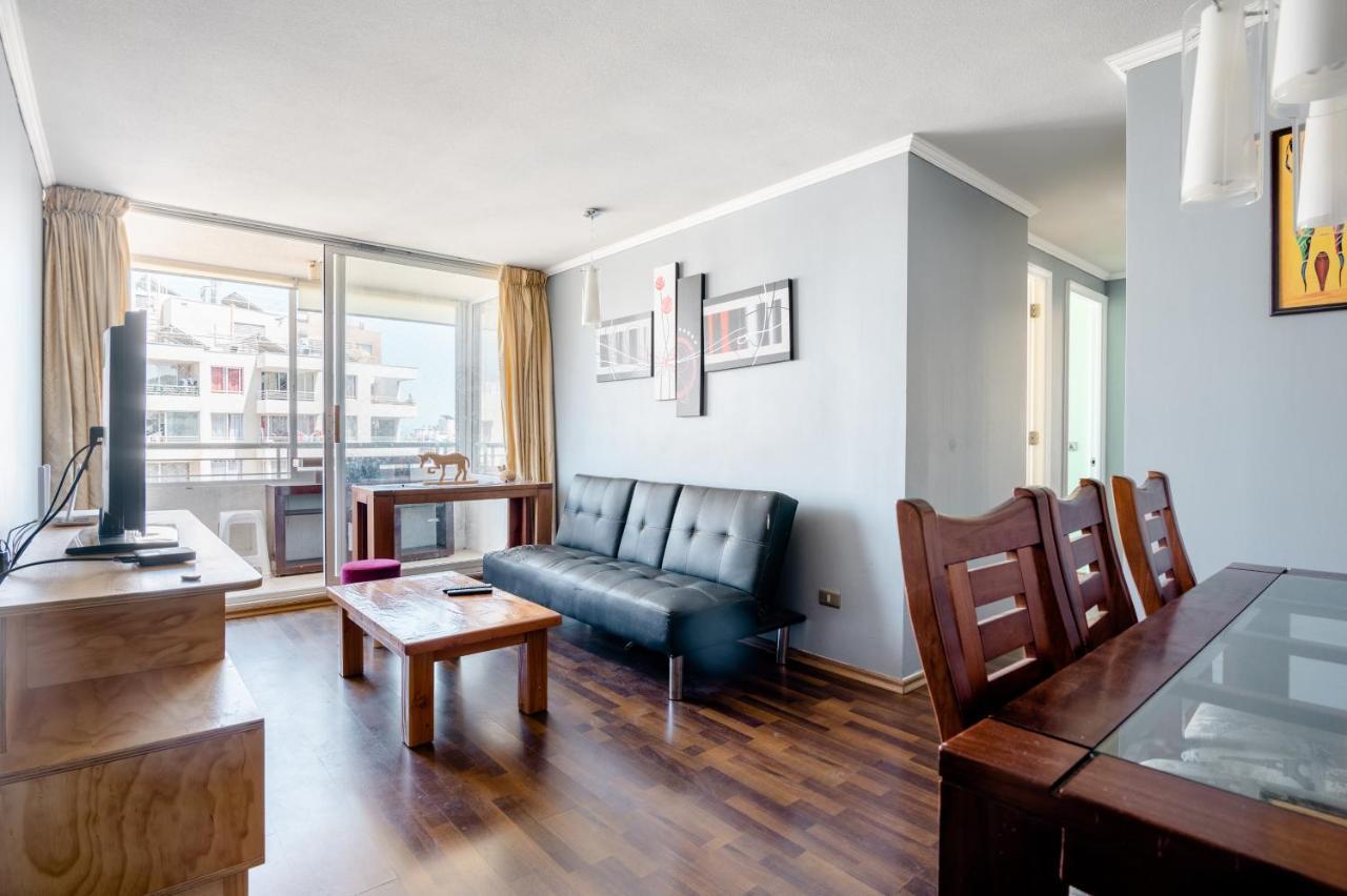 Departamento Central En Vina Del Mar Centro Apartment Luaran gambar